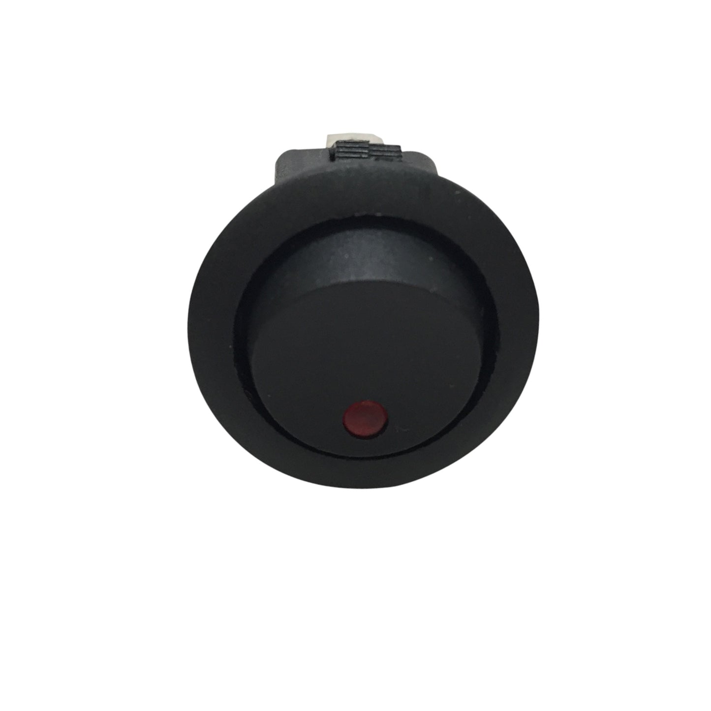 Pactrade Marine 10pcs Automotive Car Round Red Dot LED Rocker Switch SPST On/Off