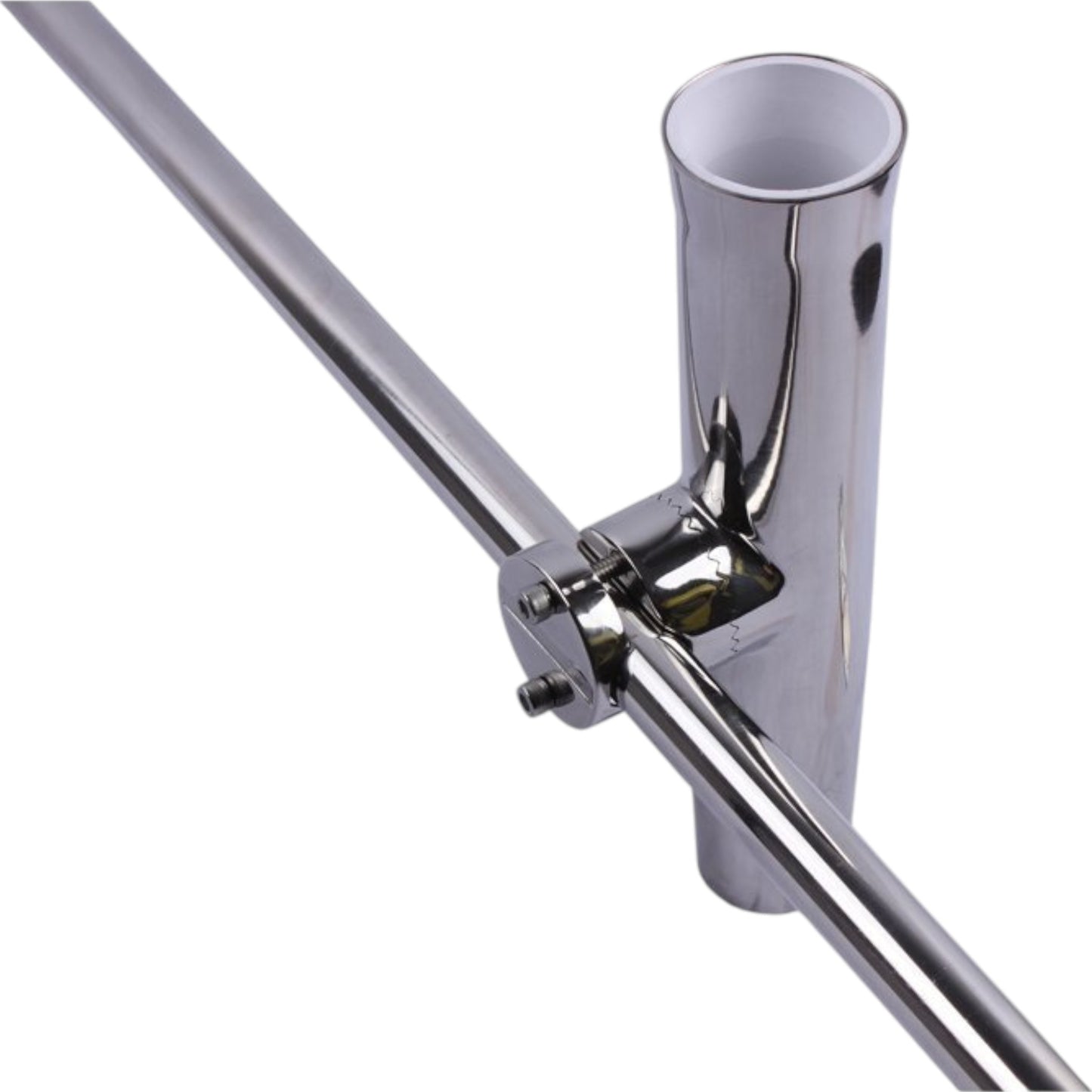 Pactrade Marine Stainless Steel 304 Tournament Style Clamp on Fishing Rod Holder