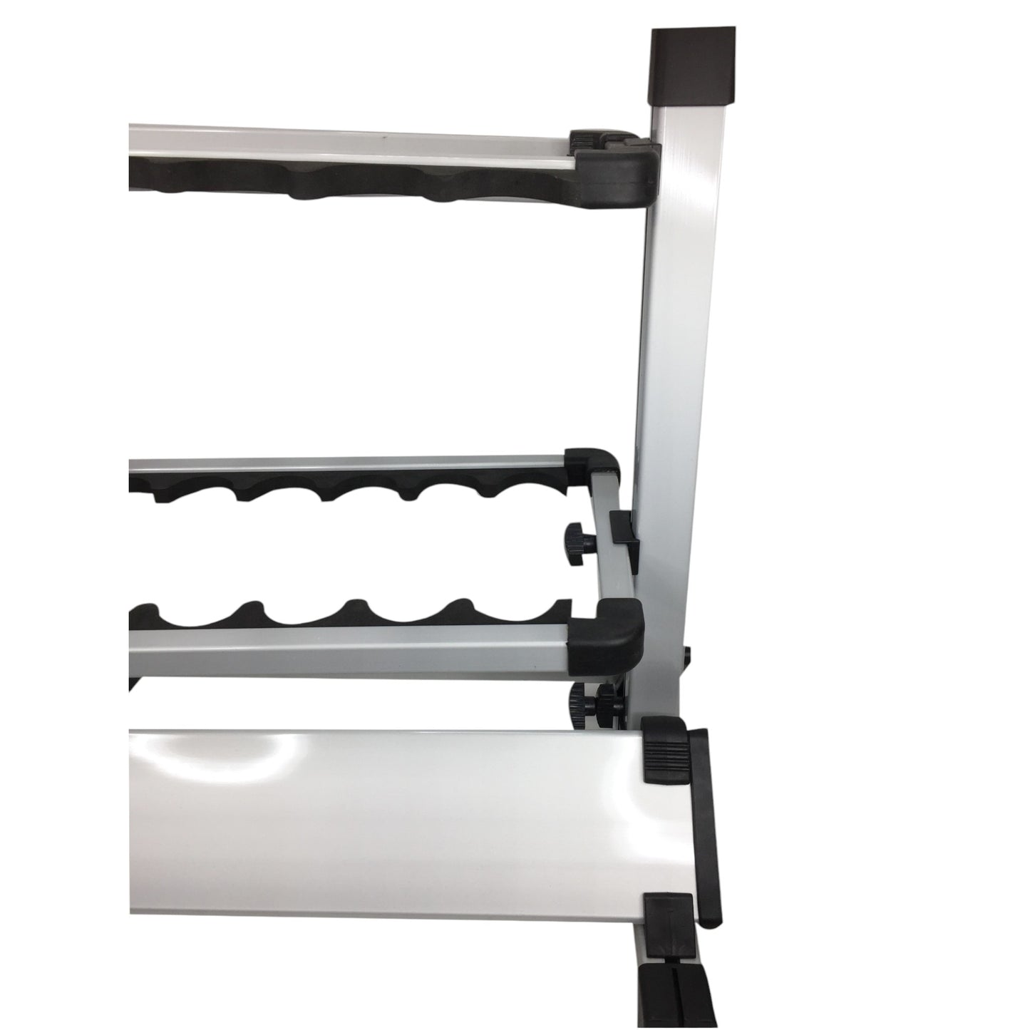 Pactrade Marine Fishing Rod Holder Aluminum Alloy Portable 12 Vertical Rack Boat Home Garage