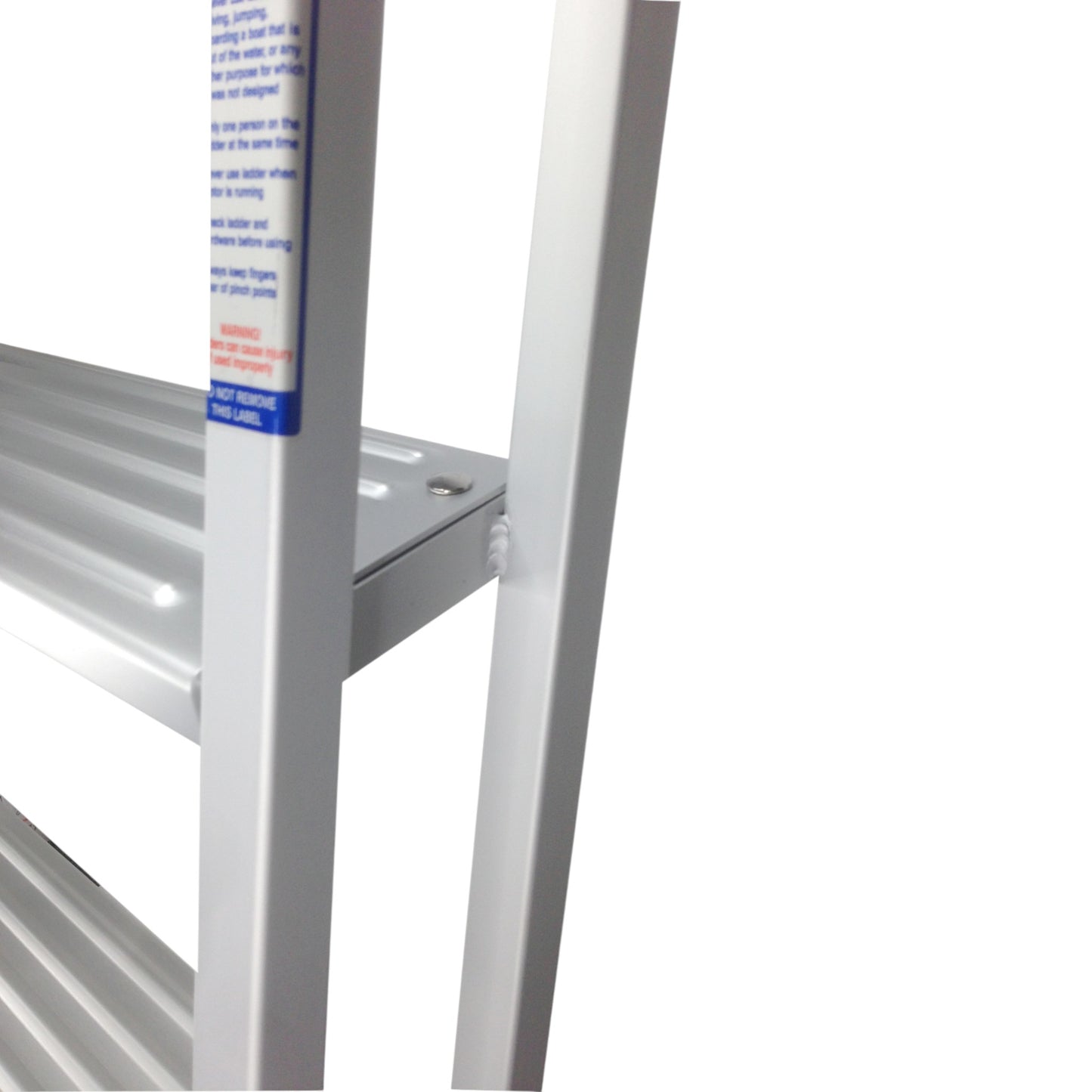 Pactrade Marine Pontoon Boat Dock Aluminum Heavy Duty 4 Step Boarding Ladder