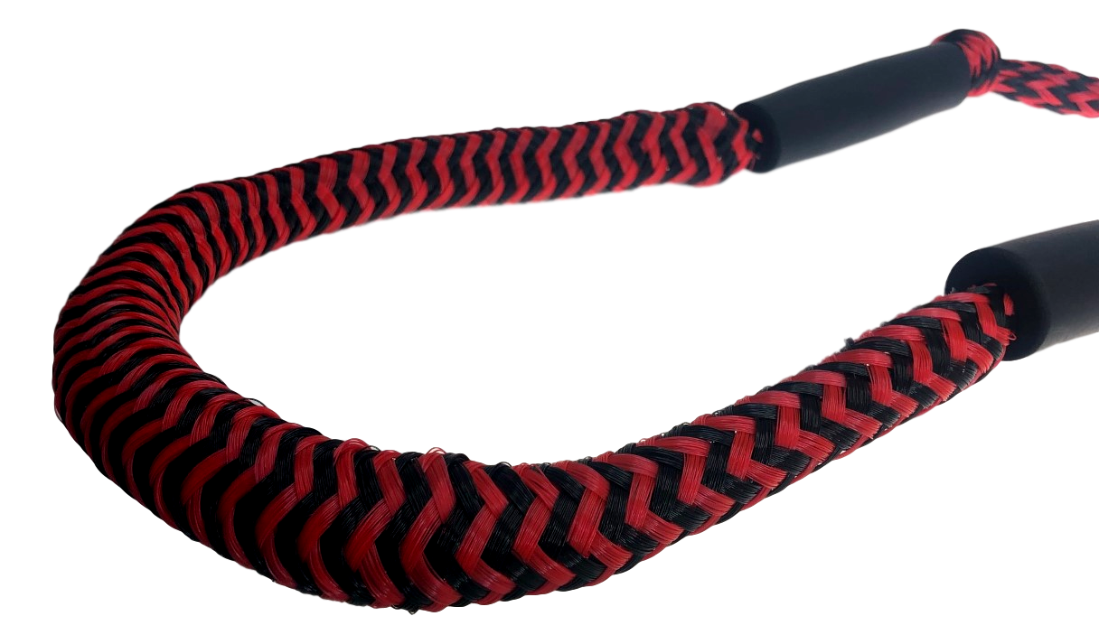 Pactrade Marine Bungee 2 Pieces Dock Line, Elastic Mooring Rope, Morring Rope for Docking 3ft EVA Foam Floats for Boats PWC Kayak Jet Ski (Red/Black)
