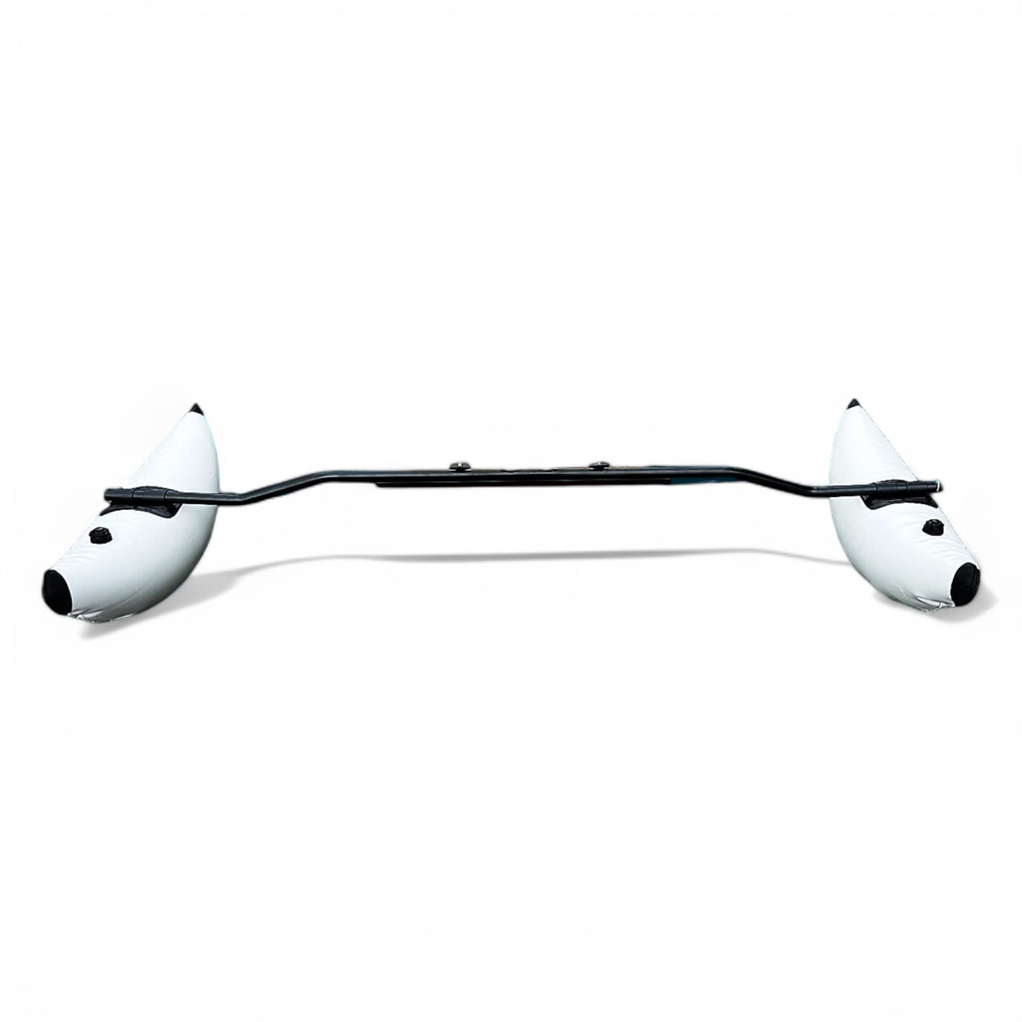 Pactrade Marine Boat Kayak Canoe Outrigger Stabilizer System PVC Inflatable Float Buoy Buoyant Fishing Grey Gray Tube Sidekick Arm Kit Breath Kayaking Rod Adjustable Accessories Repair Patches Outdoor