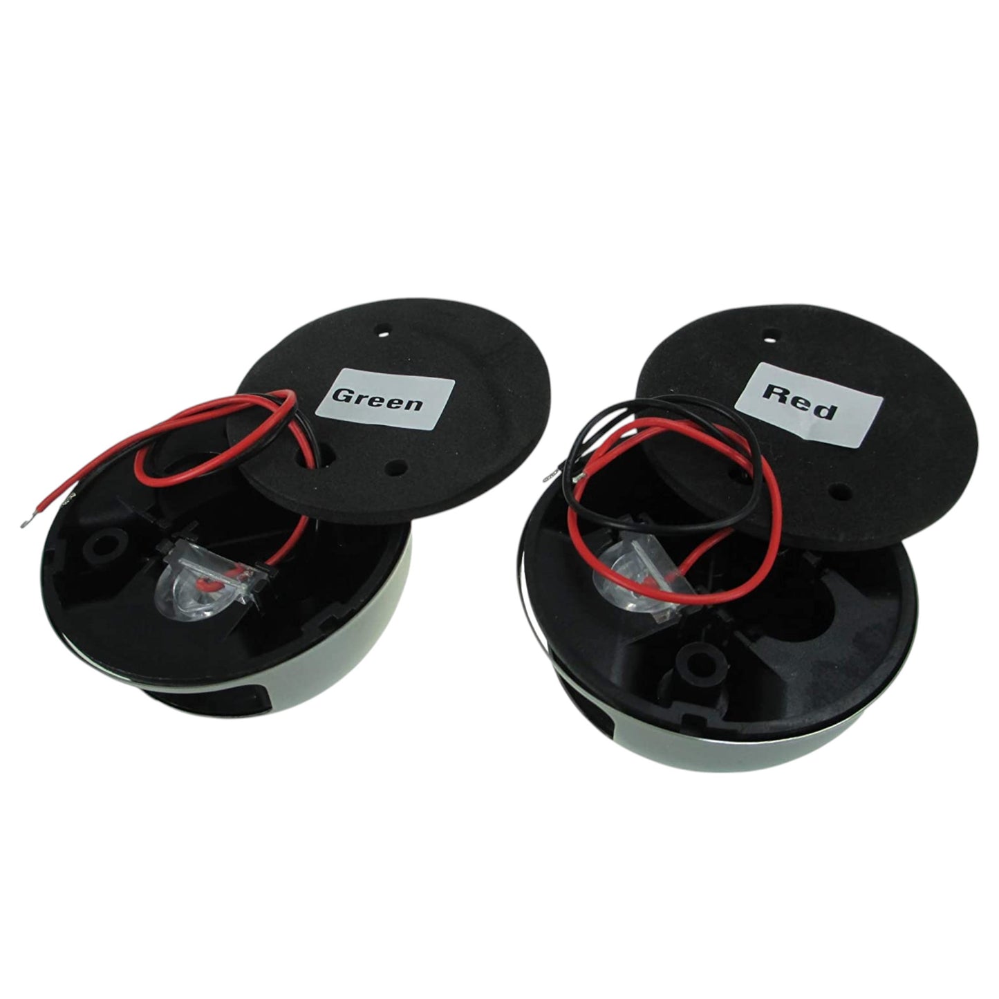 Pactrade Marine Horizontal SS304 Navigation Green Starboard Red Port LED Lights