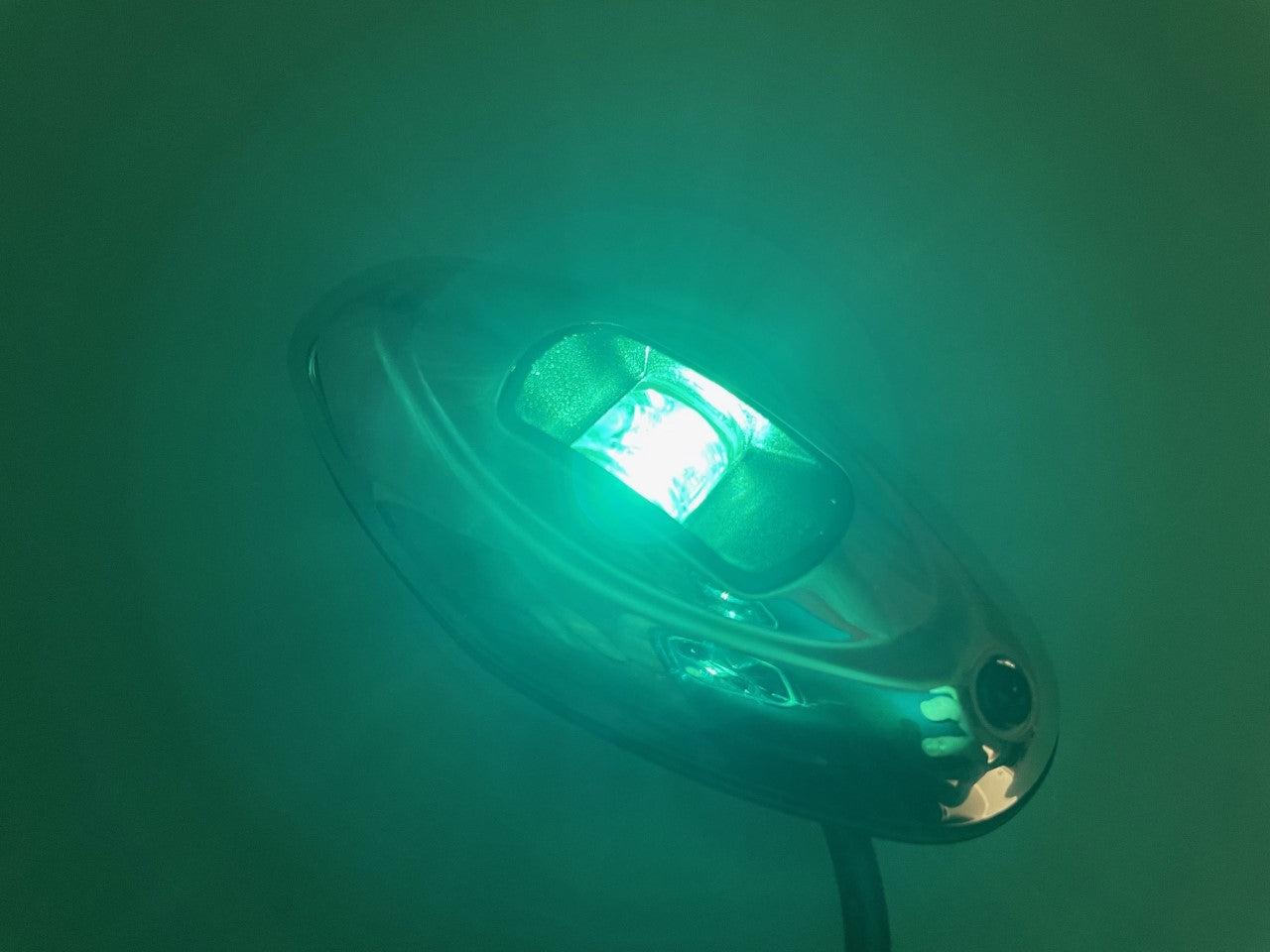 Pactrade Marine Boat Vertical Mount SS316 Navigation Light 12V 1NM LED Green Starboard 95LM Red Port 20LM Light 12m 112.5 Degrees Each 12V DC / 1W Teardrop Oval Stainless Steel Housing