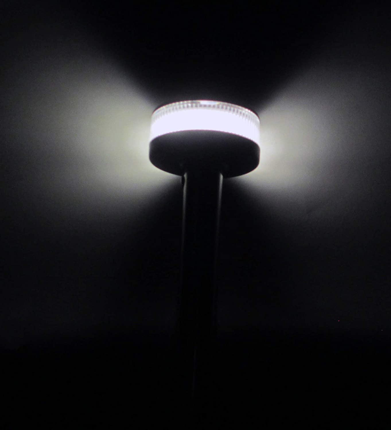 Pactrade Marine Boat LED All Round Anchor Plug-in Light Pole 22" (557.6mm) Collar USCG 2 NM SS