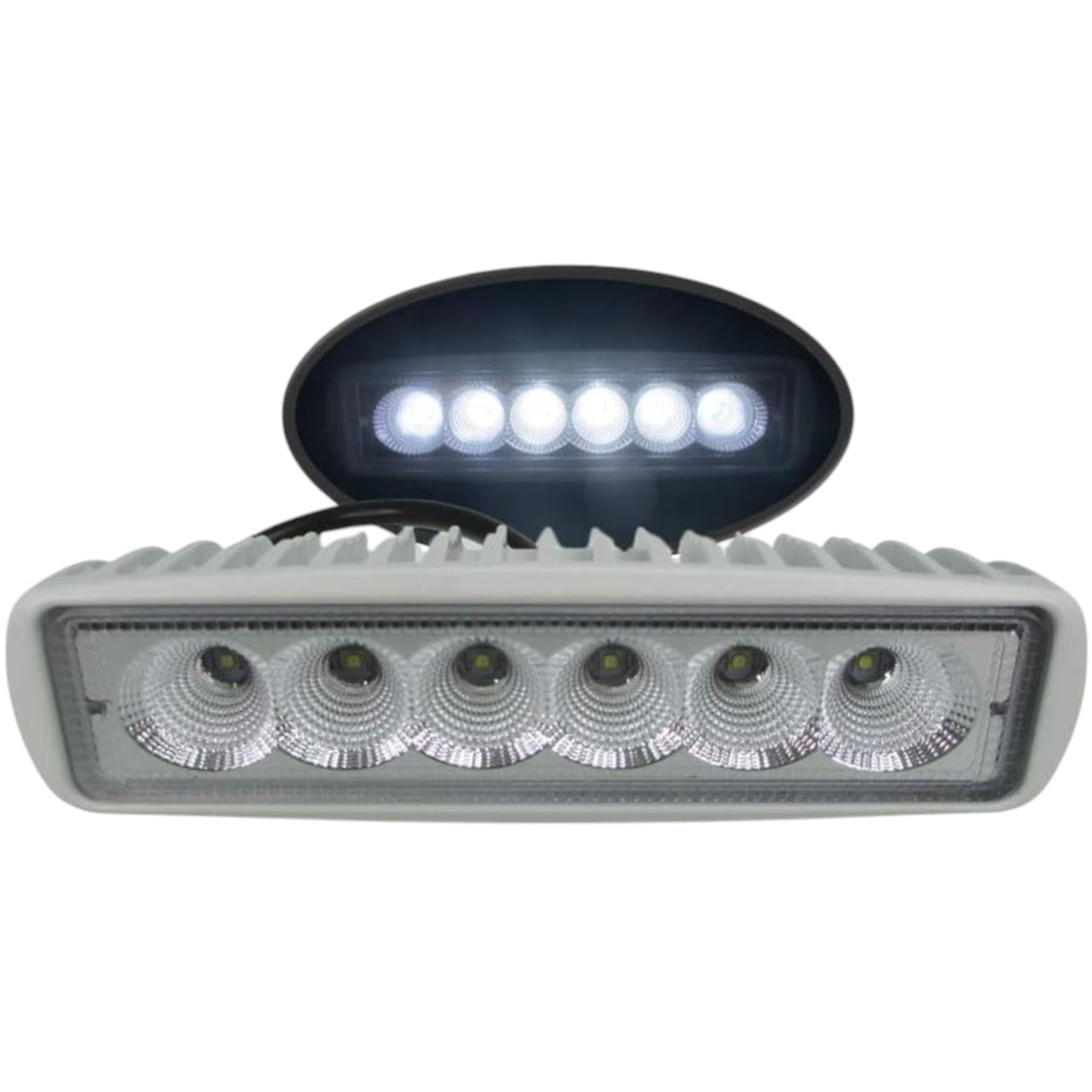Pactrade Marine Boat Daylight White LED Deck Light 1003LM 10-30V 15W Aluminum Surface Mt.