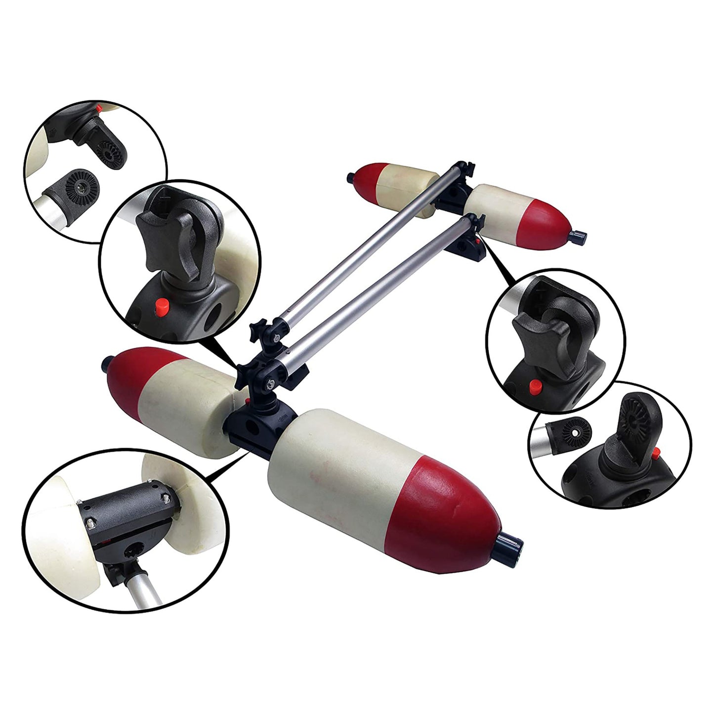 Pactrade Marine Boat Kayak Canoe PVC Outrigger Arms Stabilizer System Fishing