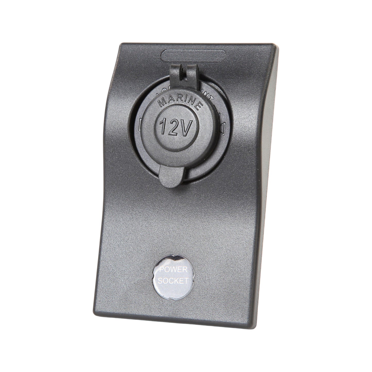 Pactrade Marine Boat RV Waterproof Cigarette Socket Switch Power Supply Panel 15A Breaker