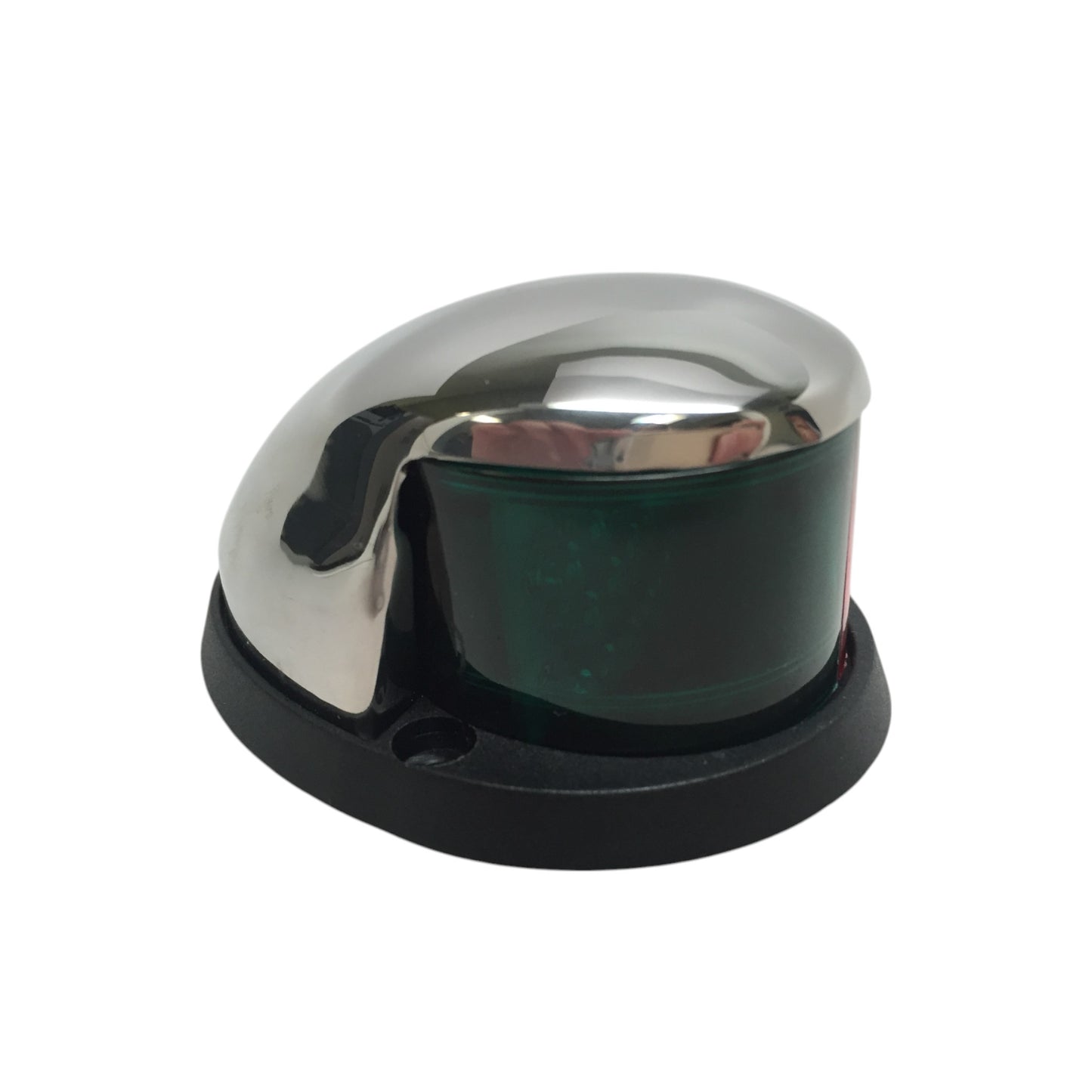 Pactrade Marine Boat Pontoon Navigation Red Green S.S. LED Light Plastic Base