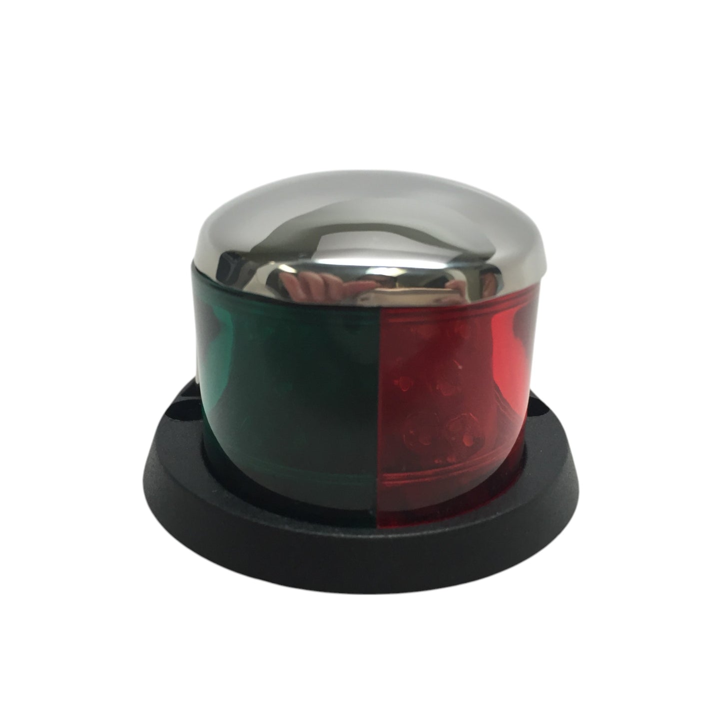 Pactrade Marine Boat Pontoon Navigation Red Green S.S. LED Light Plastic Base