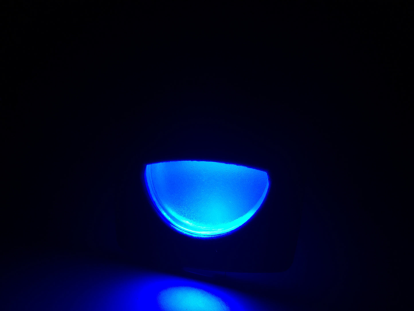 Pactrade Marine Boat LED RV Trailer Blue Square Shape Courtesy Light 2.24"X2.24"