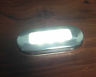 Pactrade Marine Boat LED White Oblong Shape Courtesy Light 3"BY1.25" Stainless Steel Rim