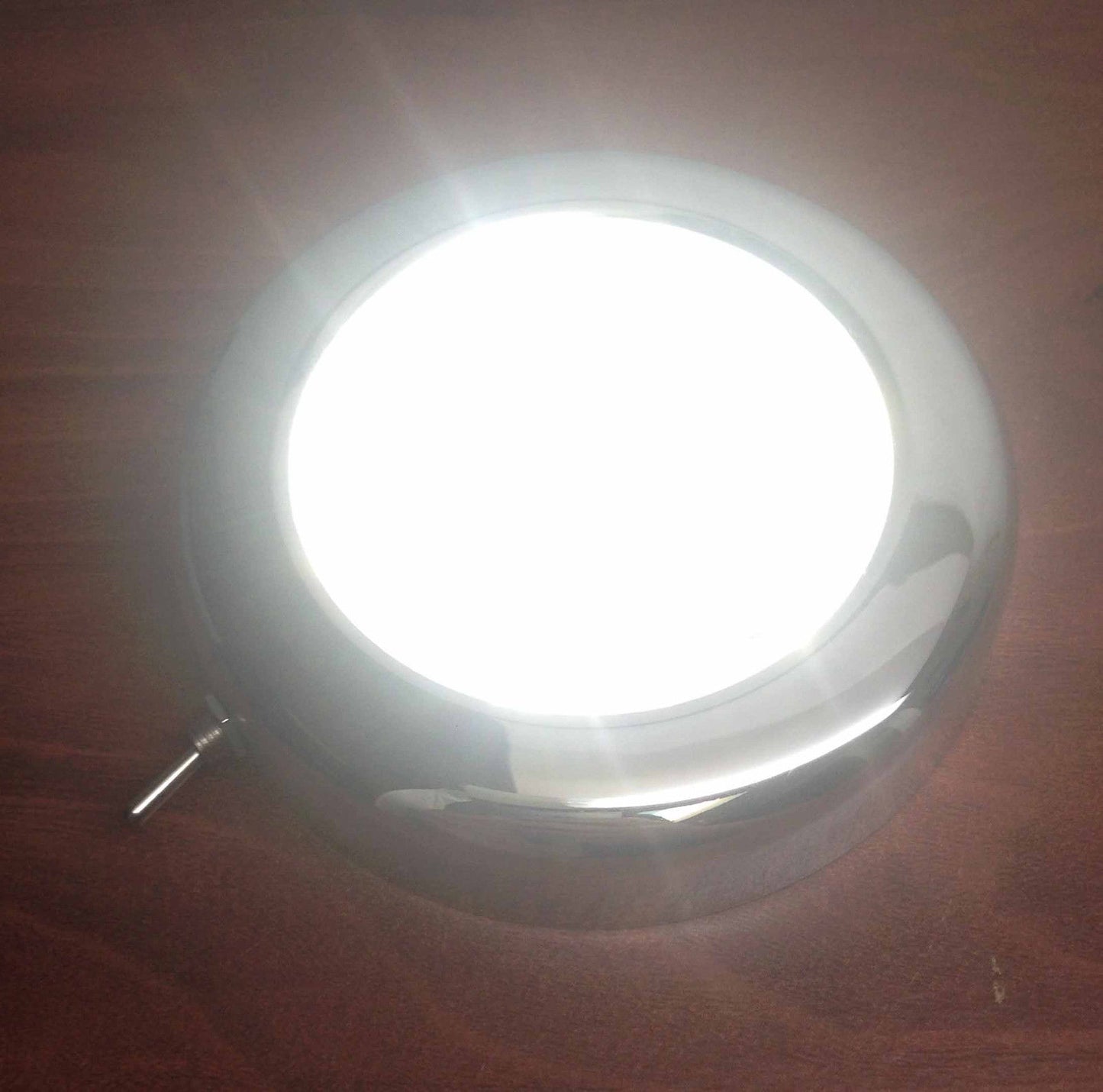 Pactrade Marine Boat LED Bright Ceiling Light Stainless Steel Toggles Switch Surface Mount