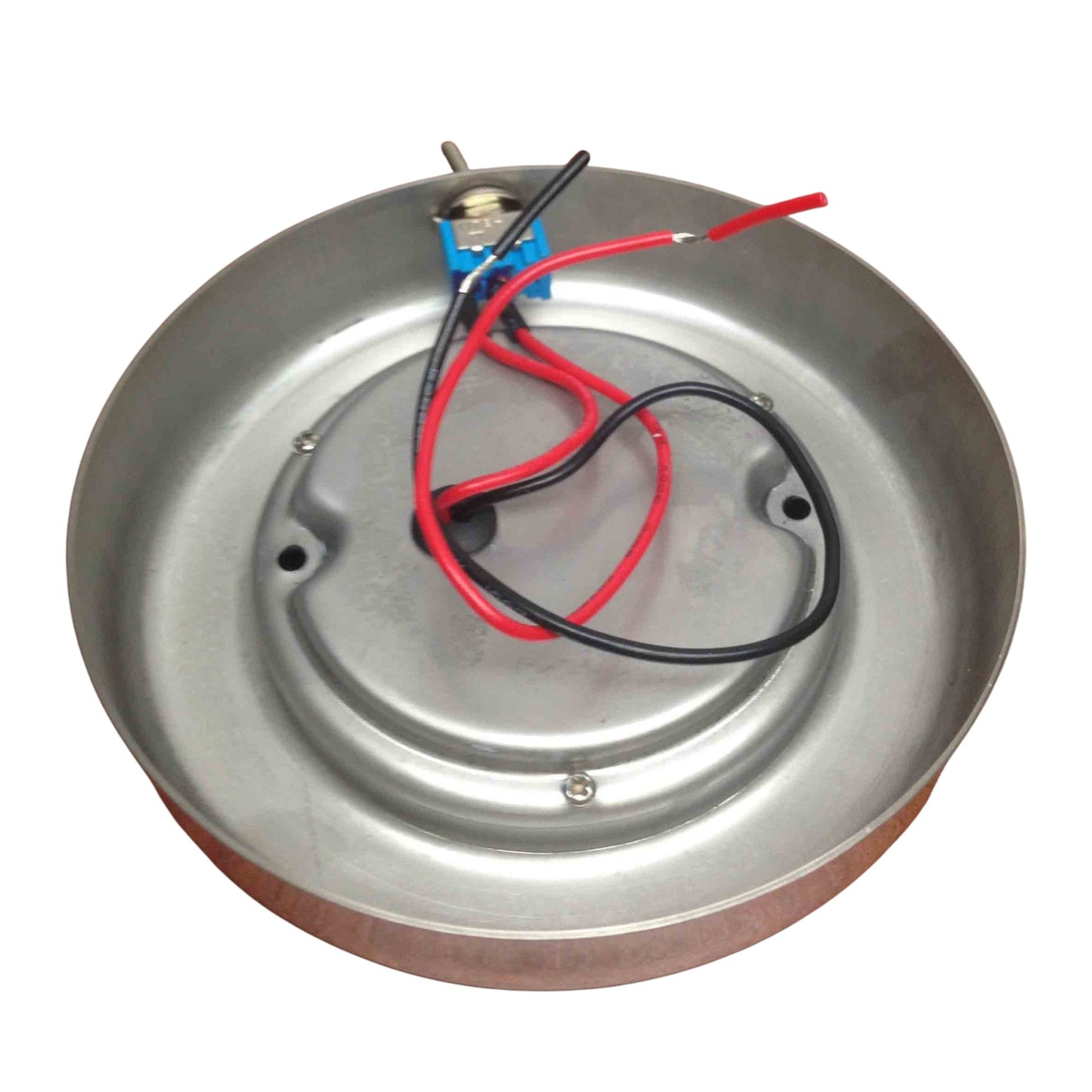 Pactrade Marine Boat LED Bright Ceiling Light Stainless Steel Toggles Switch Surface Mount