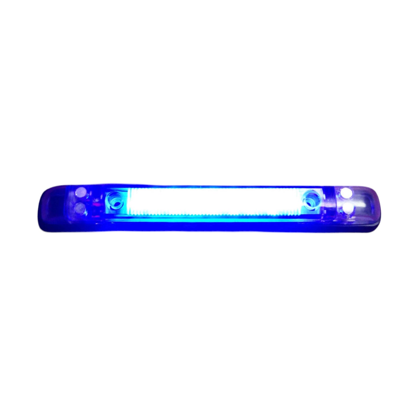 Pactrade Marine Boat Part LED 7" Long Rail Light Blue PC Connect Up To 6 Units Maximum