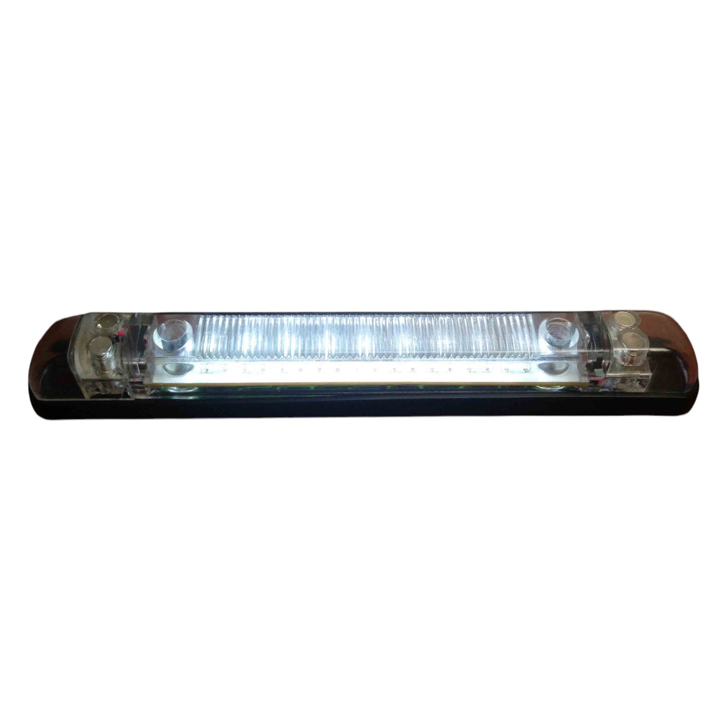 Pactrade Marine Boat Part LED 7" Long Rail Light White PC Connect Up To 6 Units Maximum