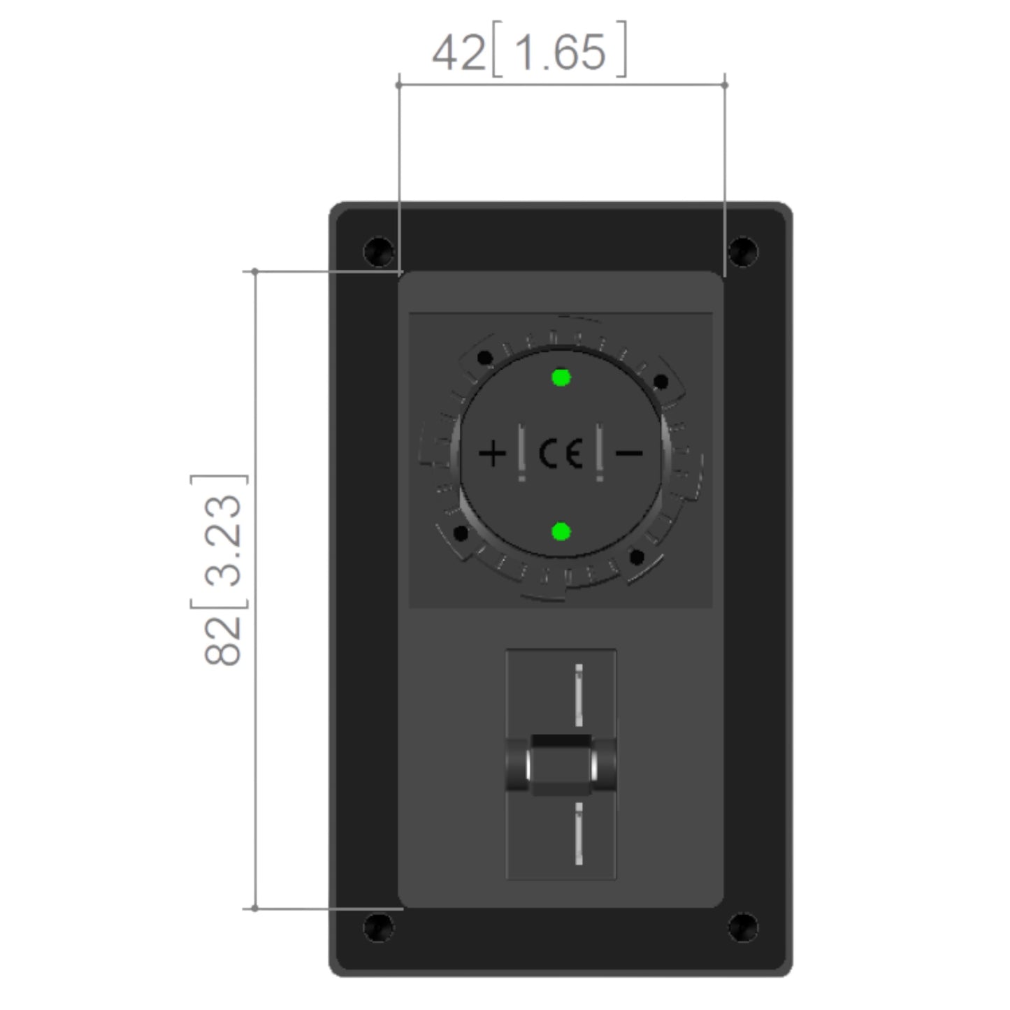 Pactrade Marine Boat RV Voltmeter Socket Panel 5A Breakers Rubber Pad 5-30VDC Indicator