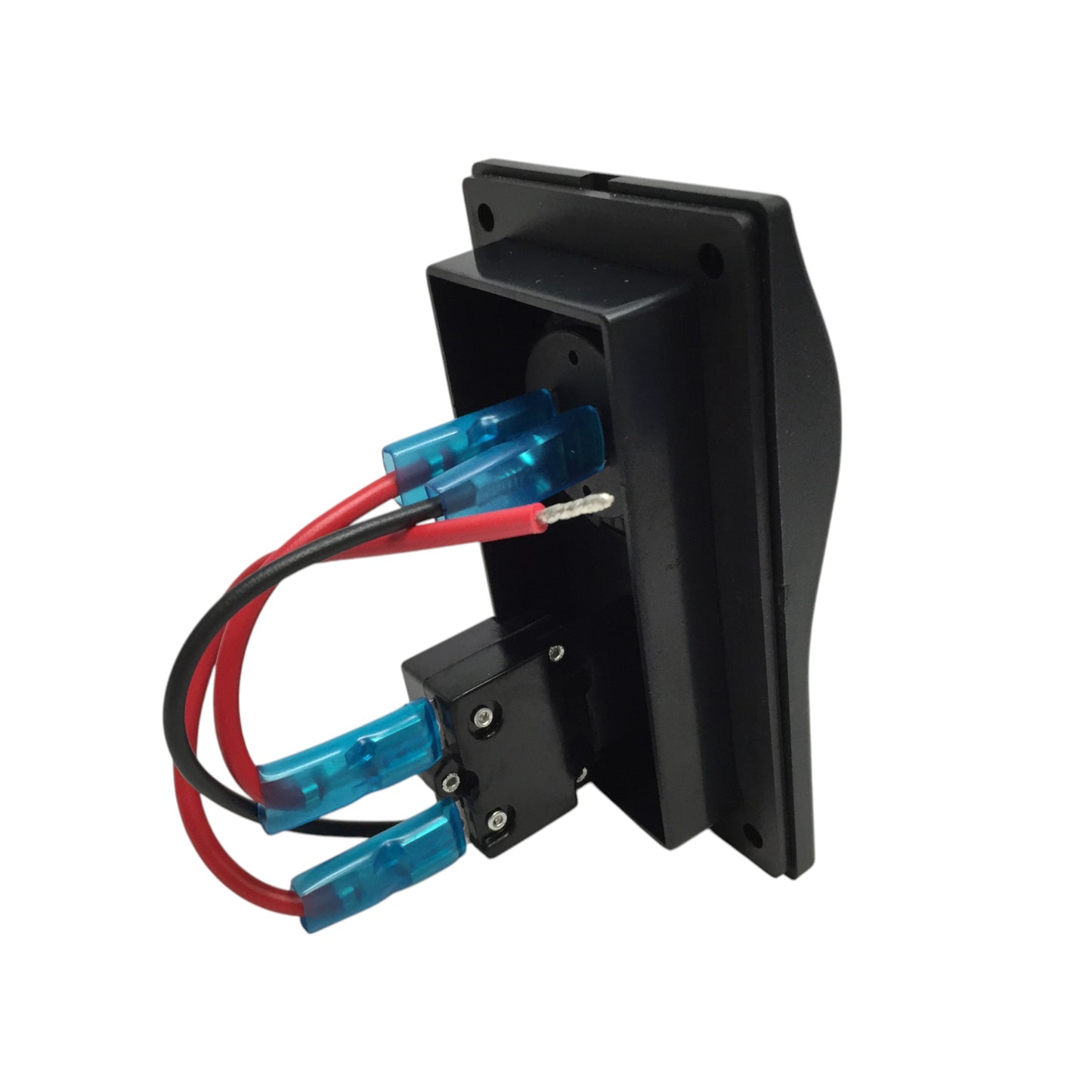 Pactrade Marine Boat RV Voltmeter Socket Panel 5A Breakers Rubber Pad 5-30VDC Indicator