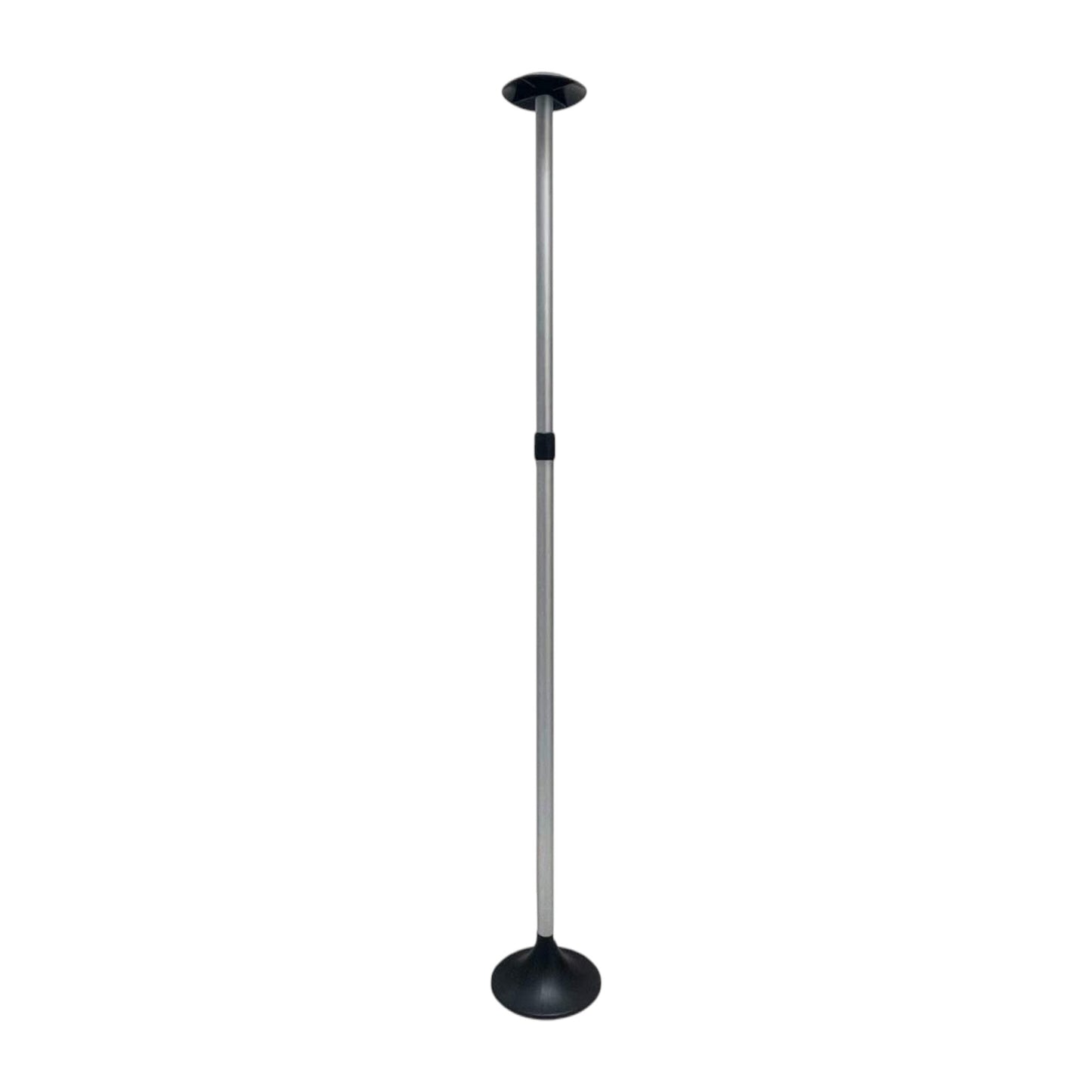Pactrade Marine Boat Pontoon Cover Support Pole Adjustable Telescopic Height Mushroom Top Aluminum / Injected PP Tall Short Round Base Snap-on Fastener Tip & Rubber Cap (Length: 29" - 52")
