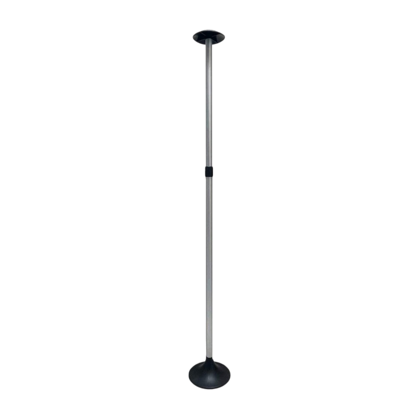 Pactrade Marine Boat Pontoon Cover Support Pole Adjustable Telescopic Height Mushroom Top Aluminum / Injected PP Tall Short Round Base Snap-on Fastener Tip & Rubber Cap (Length: 35" - 64")