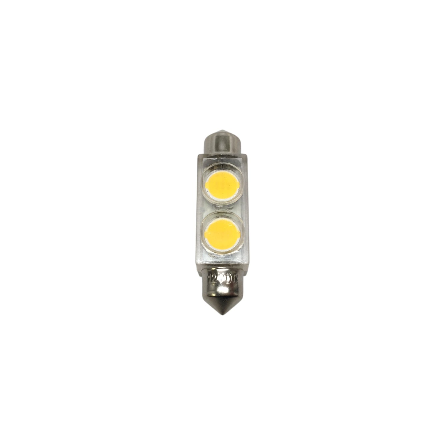 Pactrade Marine 2 PCS Boat RV Auto Car Trailer Bus LED 2 Bulb Festoon Type Warm White