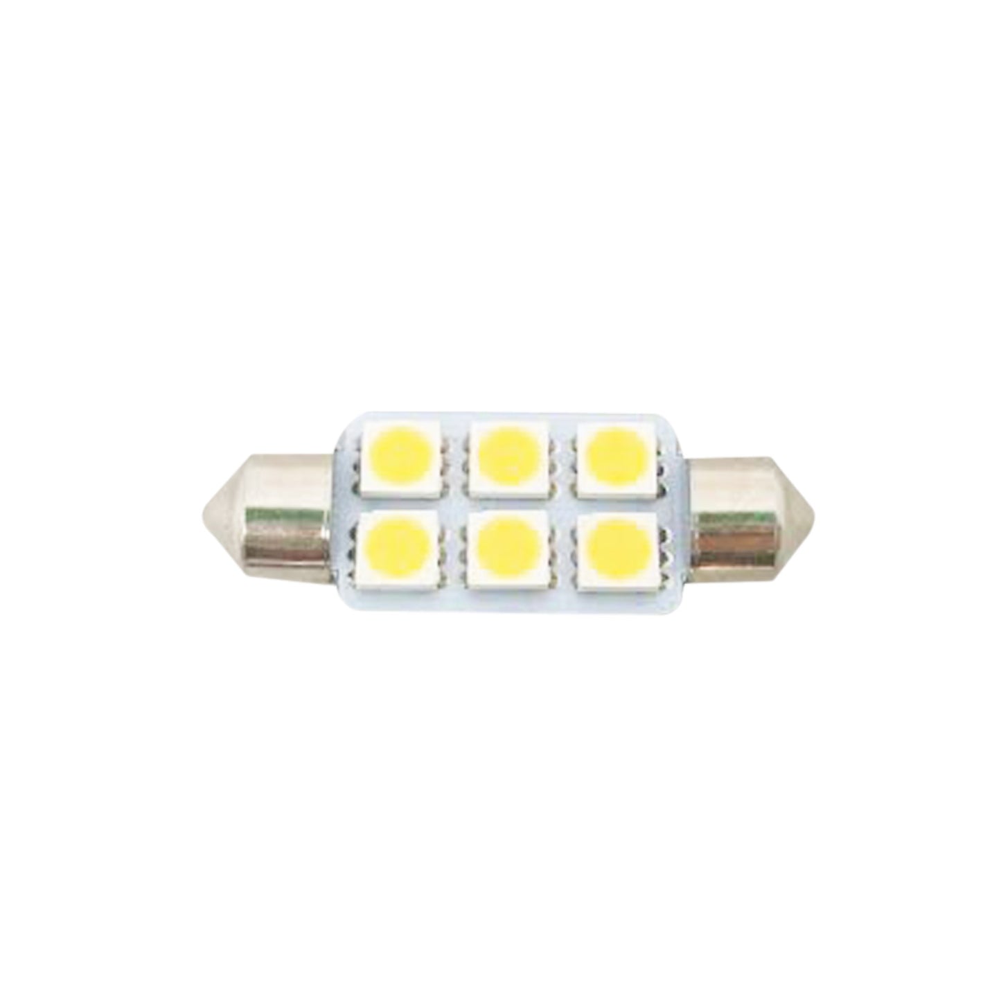 Pactrade Marine 4 PCS LED Bulbs Festoon Type 12VDC 90LM Warm White 1 1/2 X 9/16