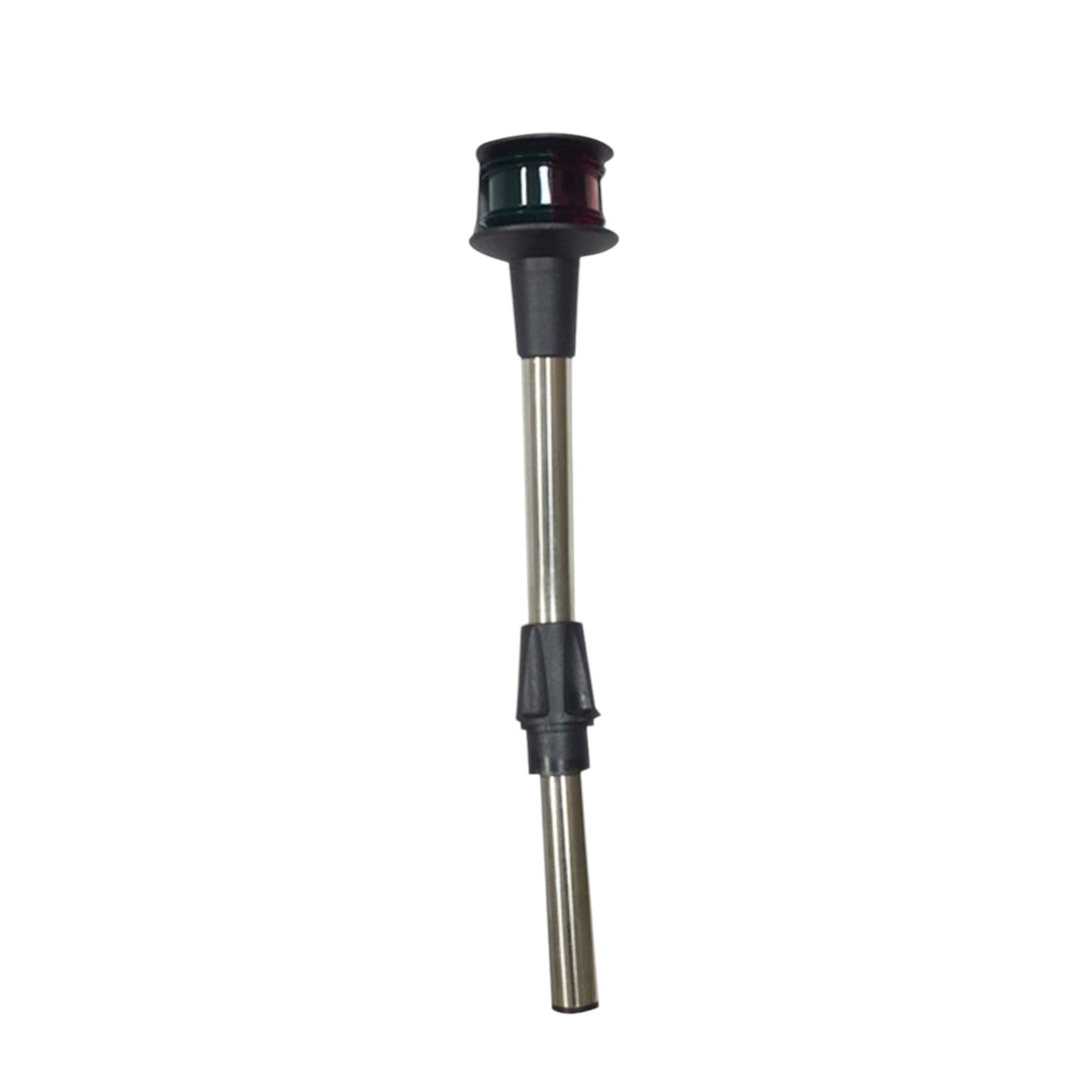 Pactrade Marine Boat Navigation Red Green Bicolor 12" Plug in Bow Light with Angled Pole