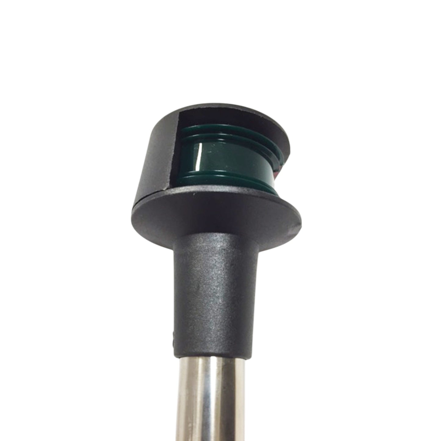 Pactrade Marine Boat Navigation Red Green Bicolor 12" Plug in Bow Light with Angled Pole