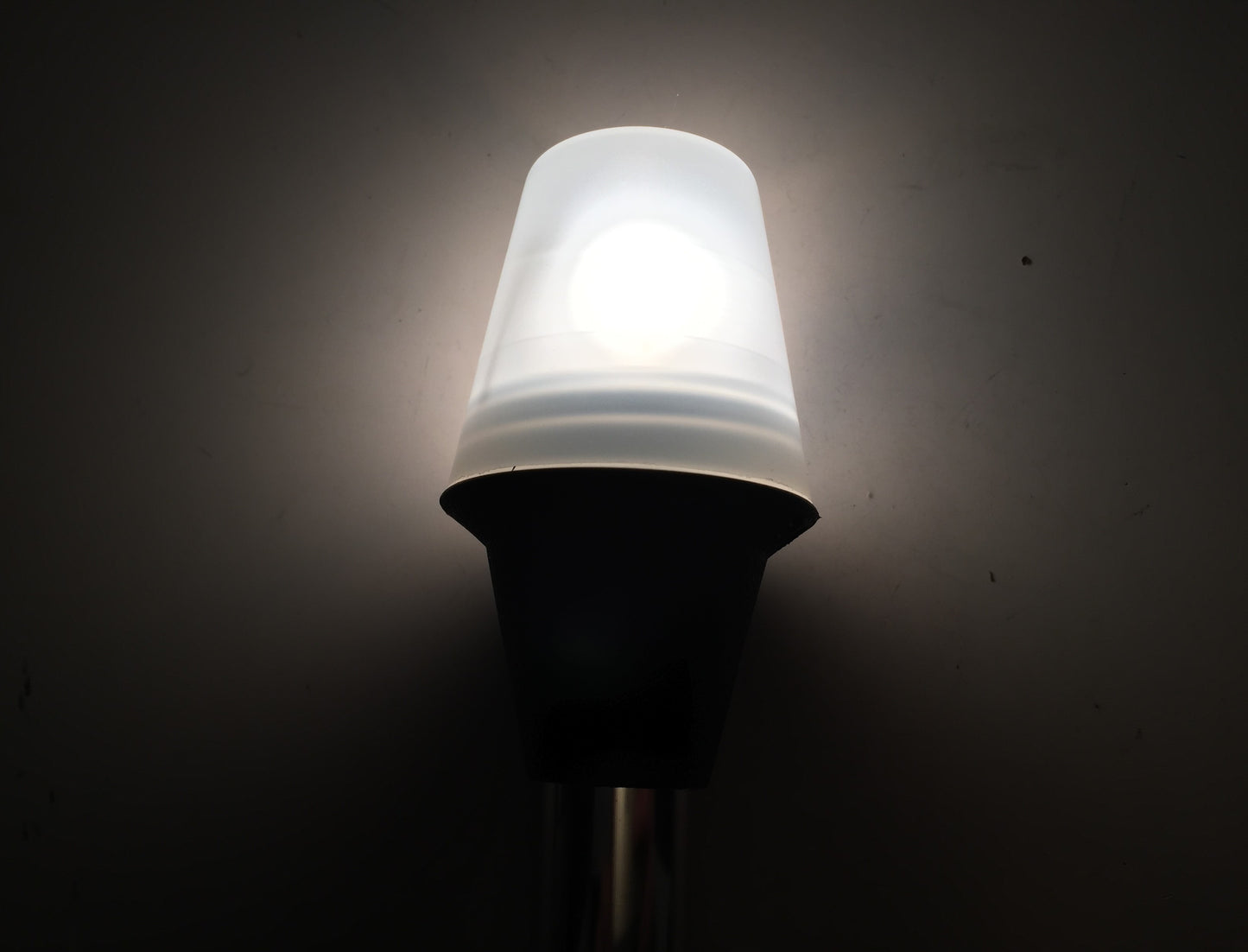 Pactrade Marine Navigation All-Round Long Stern Light 24" Plugin Aluminum Pole Warm White