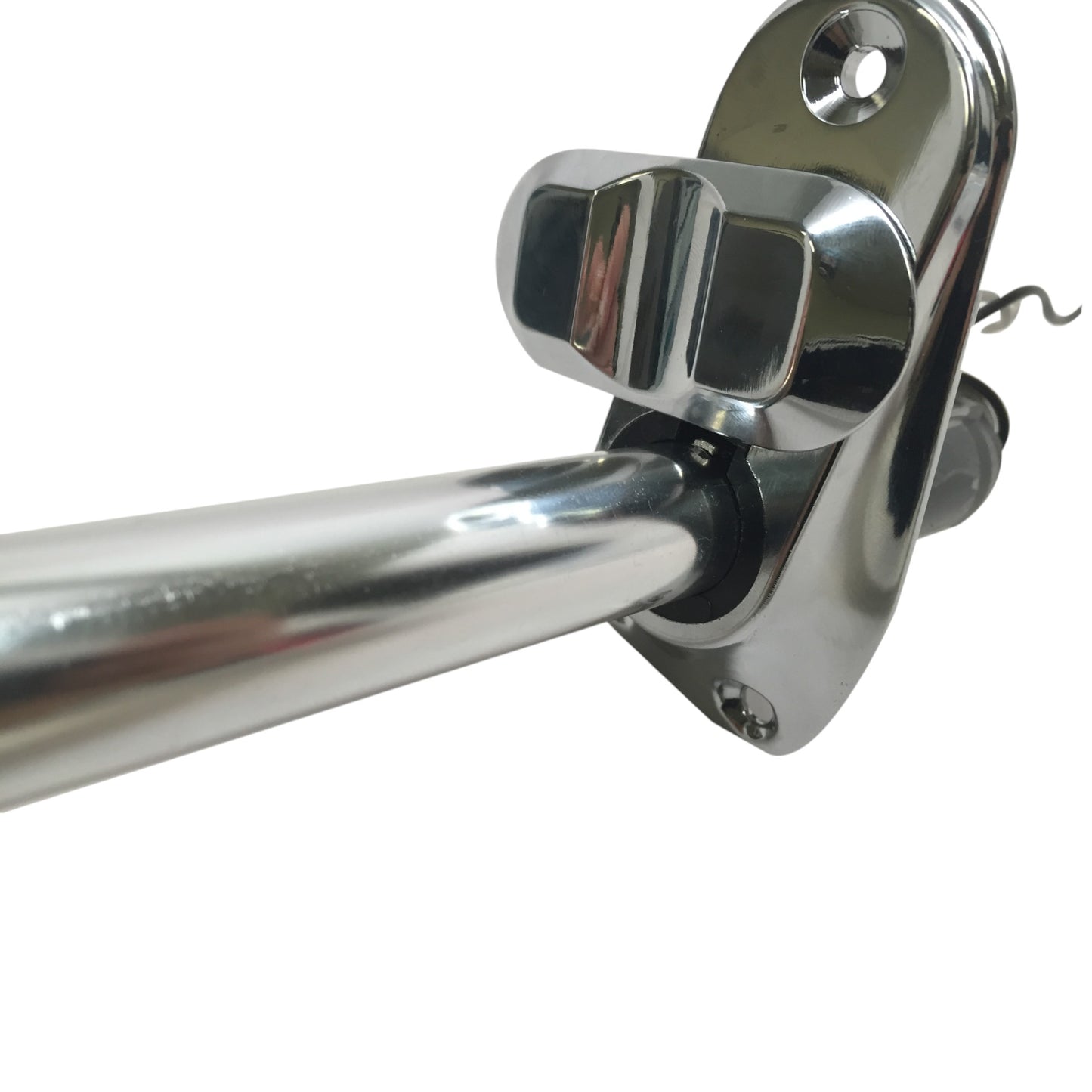 Pactrade Marine Boat Navigation All-Round Warm White Stern Light 24", 2-Prong Chrome Base