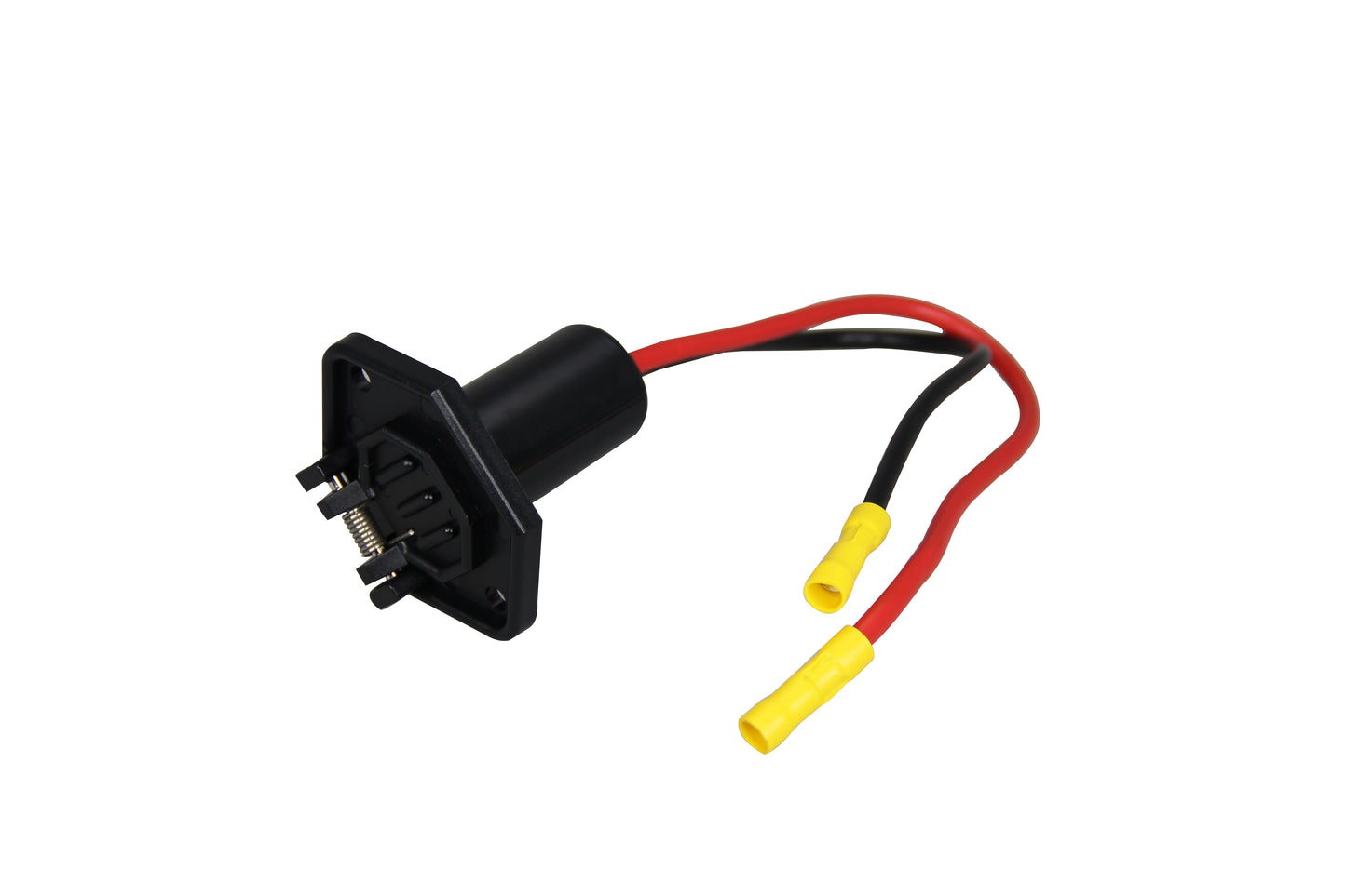 Pactrade Marine Boat Trolling Motor Female Socket Connector 12V 2-Wire 10 Gauge