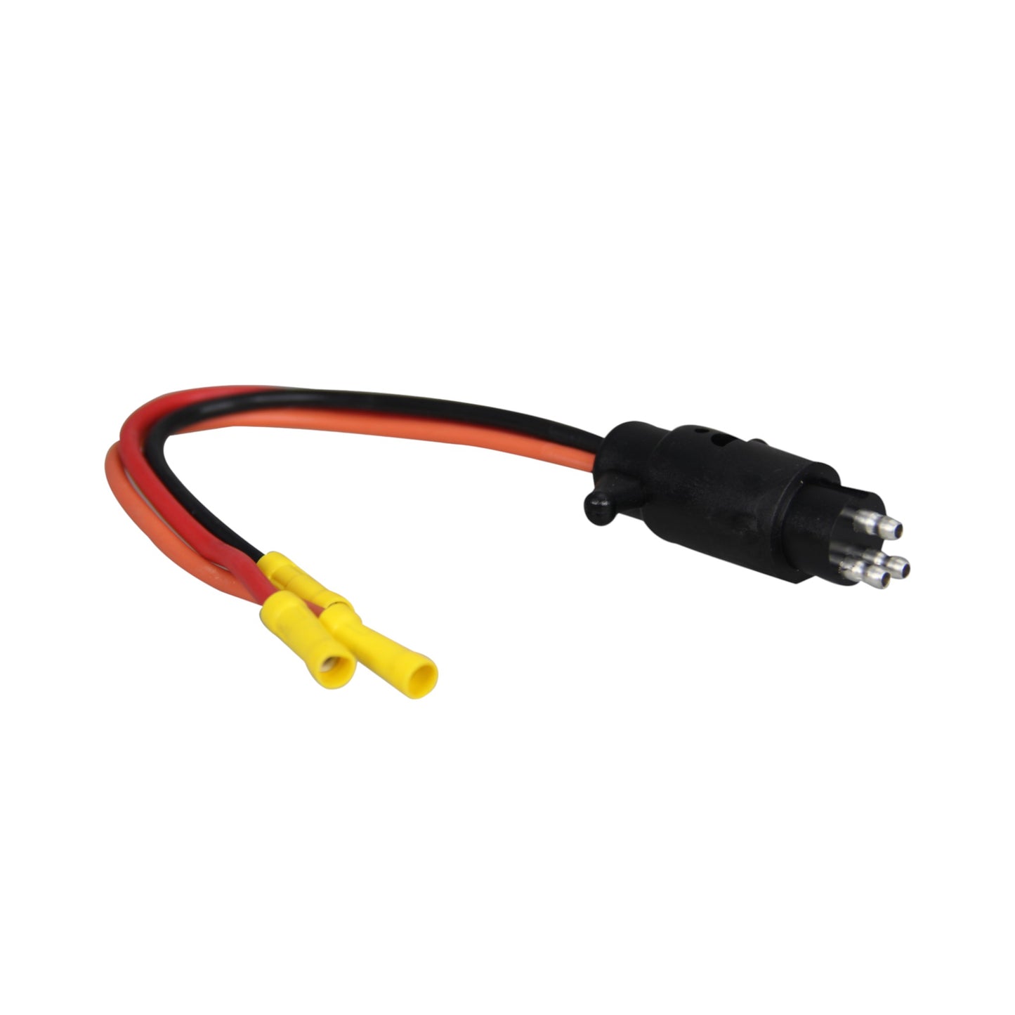Pactrade Marine Boat Trolling Motor Male Plug Connector 3-Wire 10 Gauge 12-24V