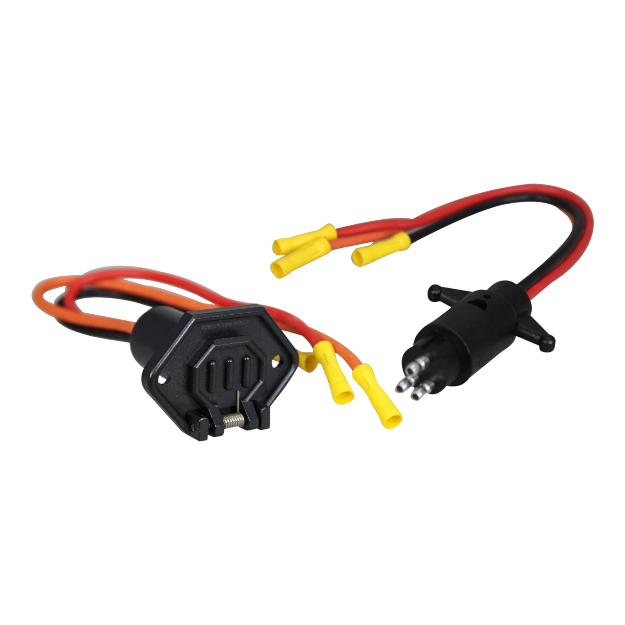 Pactrade Marine Boat Trolling Motor Plug & Socket Set 12V 2-Wire 8 - Foto 2