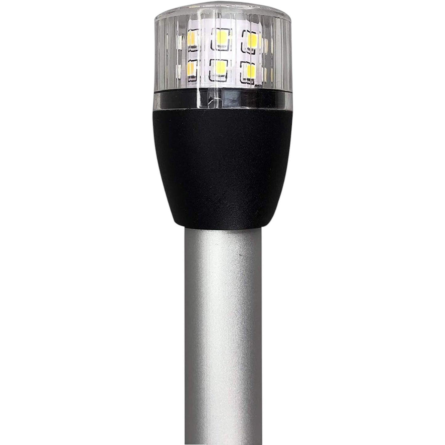 Pactrade Marine LED 24" All-Round Long Stern Light Plugin Aluminum Pole