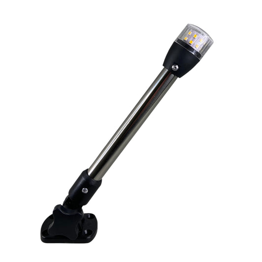 Pactrade Marine Fold Down LED Navigation Light for Stern Anchor Light 10.5''