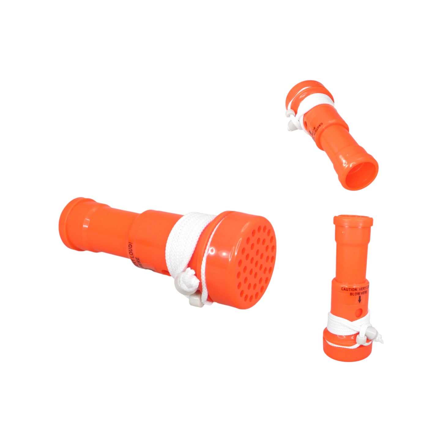 Pactrade Marine Boat Horn Safety Blaster Orange ABS Plastic Float 115DB Loudness