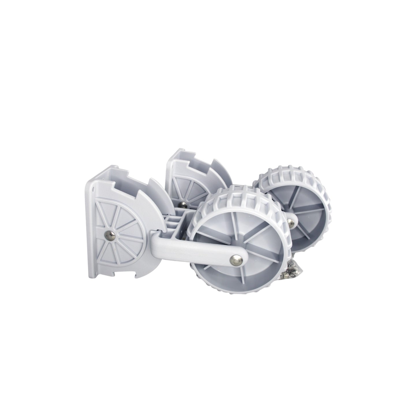 Pactrade Marine Flip-up Retrackable Dinghy Wheels Pair Nylon Inflatable Boat Launching Wheels / Boat dolly