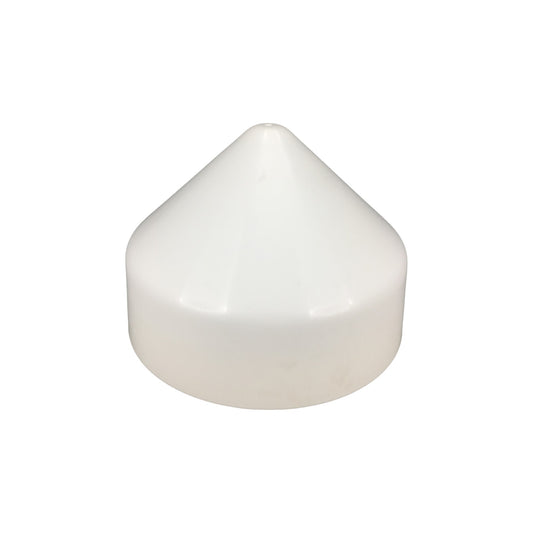 Pactrade Marine Boat Dock Post 8" White Piling Cone Cap Cover Plastic