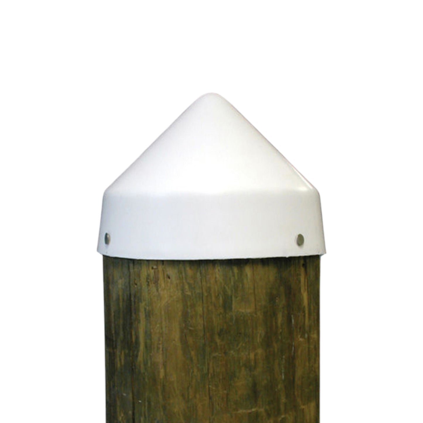 Pactrade Marine Boat Dock Post 9" White Piling Cone Cap Cover Plastic 8PCS