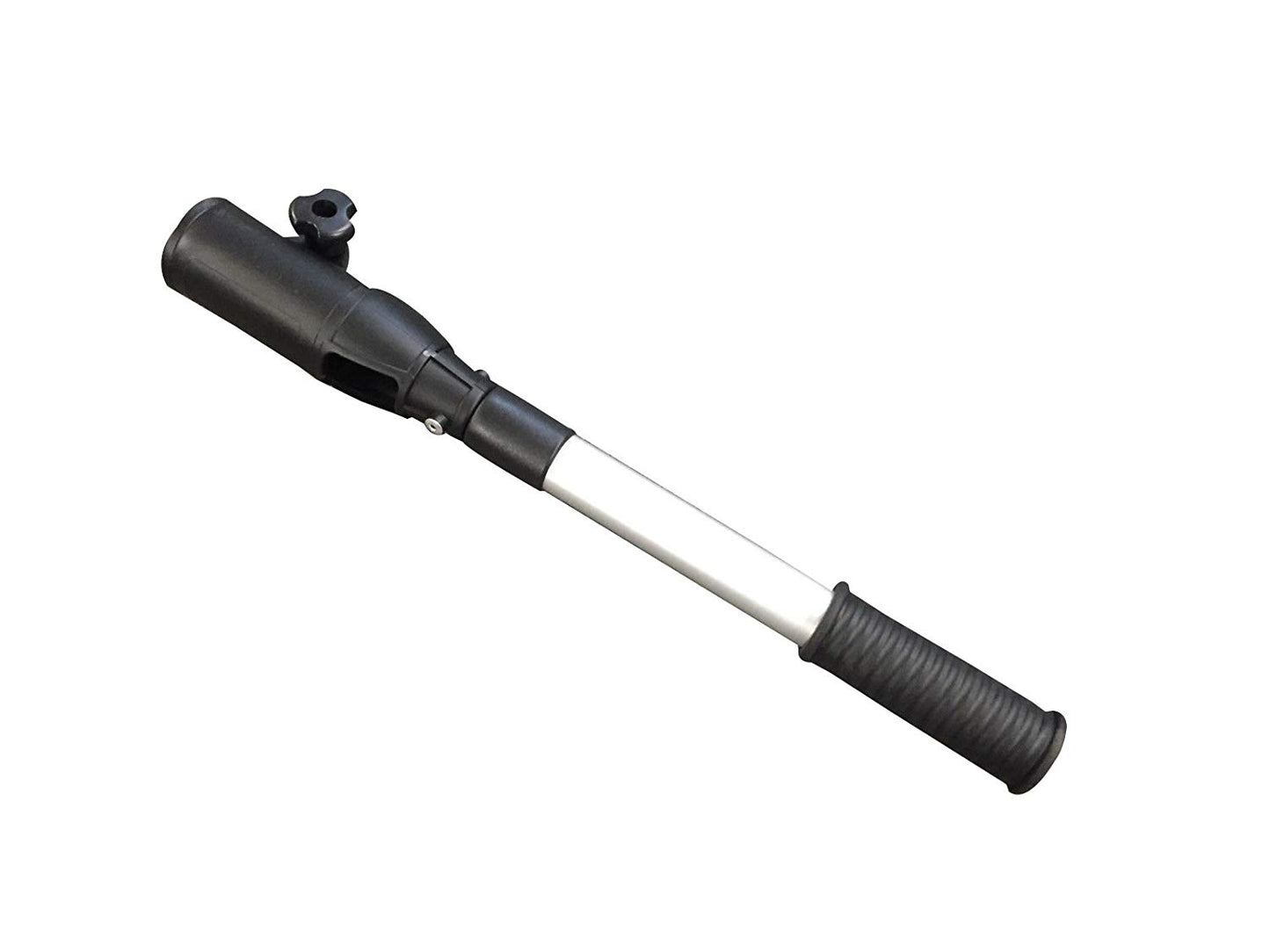 Pactrade Marine Boat Tiller Handle Extension Ergonomic Grip Anodized Aluminum Tubing Suitable for Outboard and Hand-Operated Universal Trolling Motor (Extendable 17.5" - 24.6")