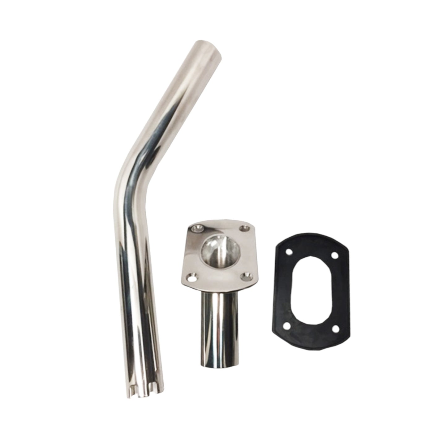 Pactrade Marine S.S. Boat Outrigger Pole Rod Holder Flush Mount