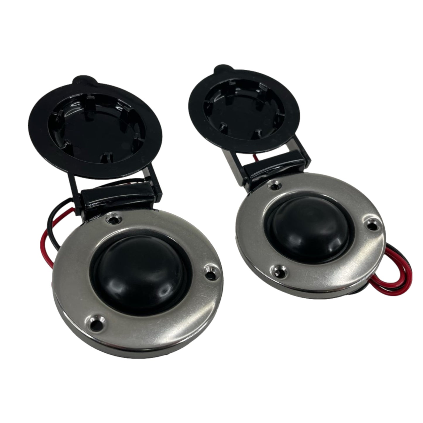 Pactrade Marine Boar Anchor Windlass Winch Foot Compact Switch Black 1 Pair Up and Down 12/24V 5A Hardware