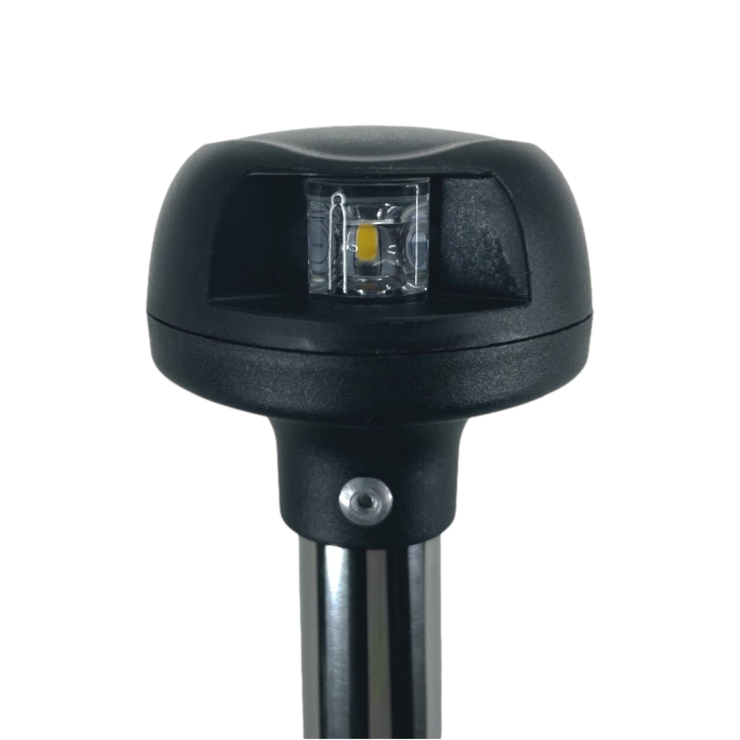 Pactrade Marine Boat LED All Round Anchor Stem Masthead Combo Navigation Light Adjustable Base Black Housing Nature White LED 2NM Surface Mount 10-30VDC IP66 CE RoHS Certified 14-1/4" Height