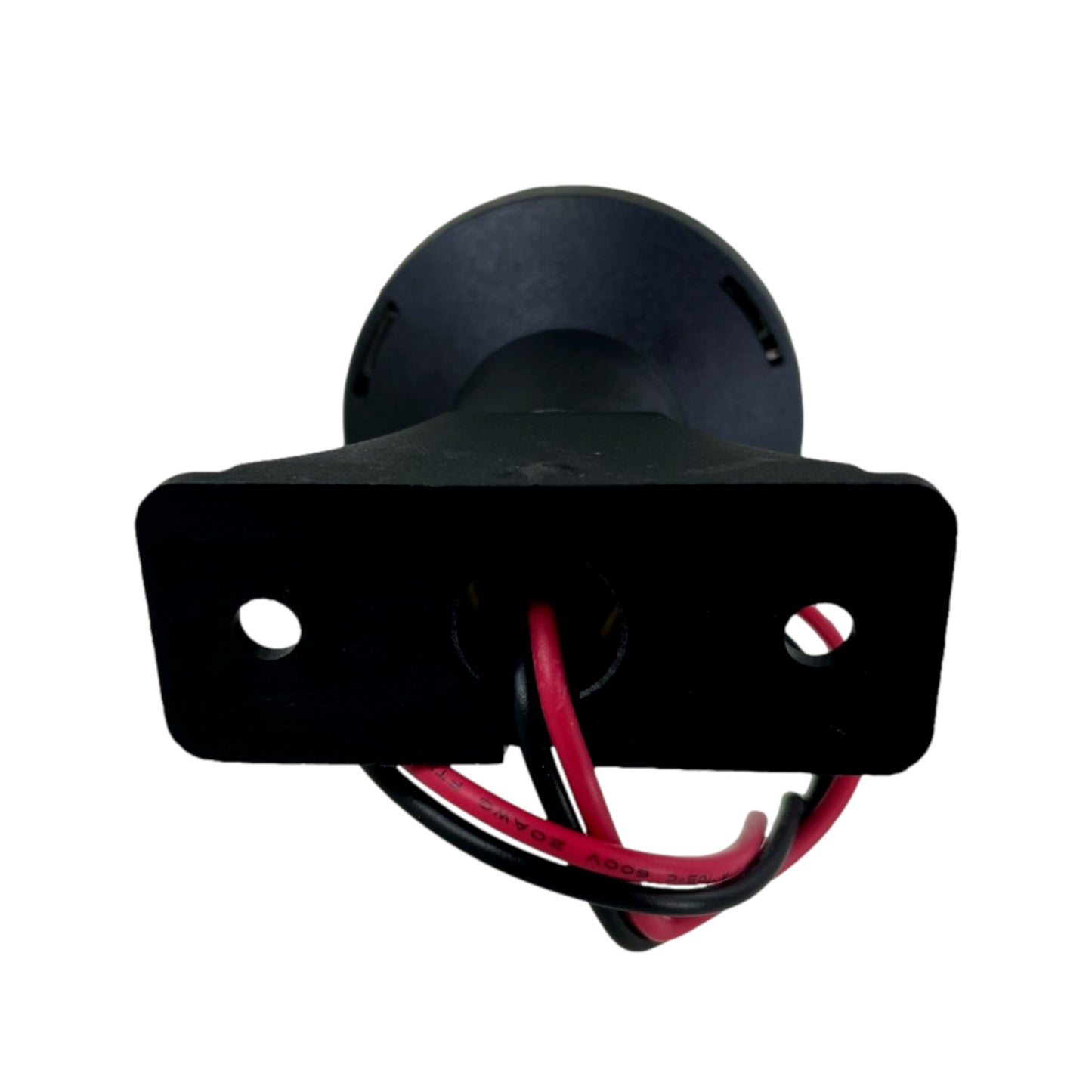 Pactrade Marine Boat LED All Round Anchor Navigation Light Clear Lens PA Housing 10-24VDC/2.5W Nature White 2NM IP65 250 Lumen LM RoHS CE Certified (4-1/2" (Black Housing))
