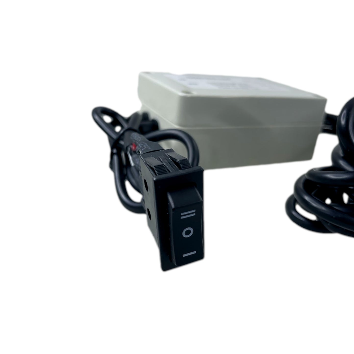 Pactrade Marine Black Aluminum Housing Plug/Transom Underwater Light DC12-24V LED Waterproof IP68 36W Max Triple LED Lengthy Wired with 433MHz Remote Control Red Green Blue White