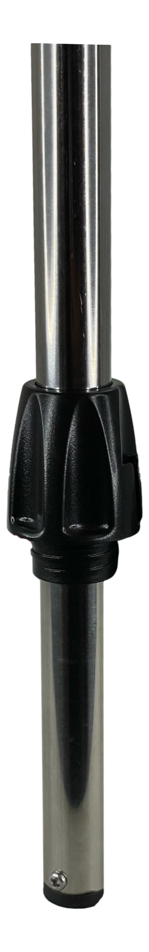 Pactrade Marine Black Nylon Cap 2-Prong Stern Light Pole Base Nylon Top Socket Plug-In Threaded Black Collar5 Height 2-1/4" Diameter 1" Cutout Wired