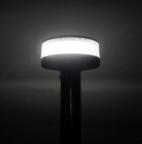 Pactrade Marine Boat LED All Round Anchor Navigation Light SS Pole 6" H (150.6mm) USCG 2 NM