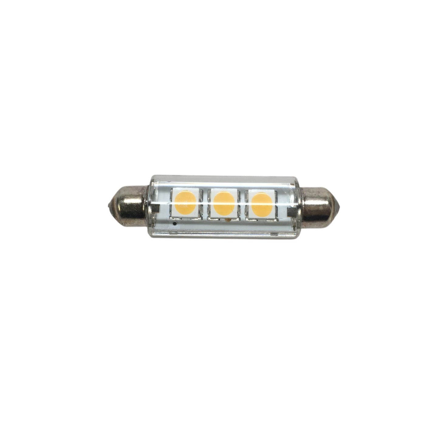 4 PCS Pactrade Marine Auto RV Trailer Bus Vehicle LED Bulb Festoon Type Warm White Light