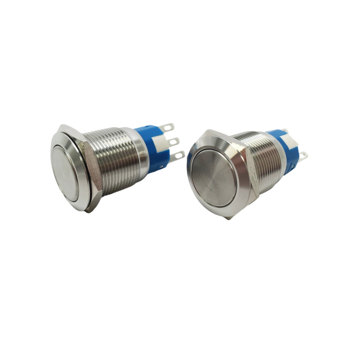 2 of Pactrade Marine Boat Car Trailer Stainless Steel 304 12V 5A On-Off Push Switch Button