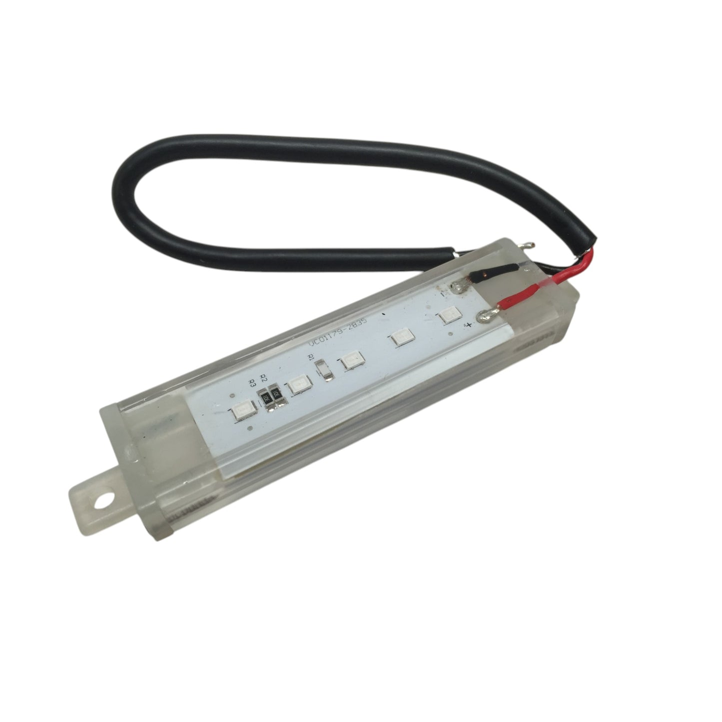 Pactrade Marine 12VDC LED Strip Light PVC 40LM 4"(L) 5 x Cool White LED 6000K w/ Hardware